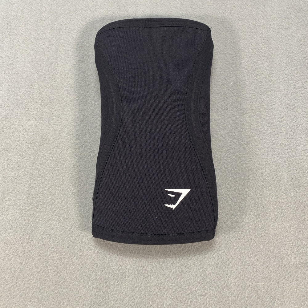 Gym Shark Elbow Sleeve Compression Medium Black Neoprene Gym Workout